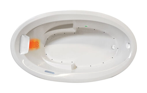 Eclipse 66" x 42" Gold Series Air Massage Bath