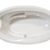 Eclipse 60" x 42" Silver Series Hydro and Air Massage Bath