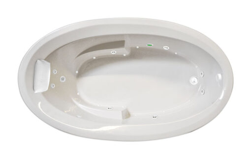 Eclipse 66" x 42" Silver Series Hydro and Air Massage Bath