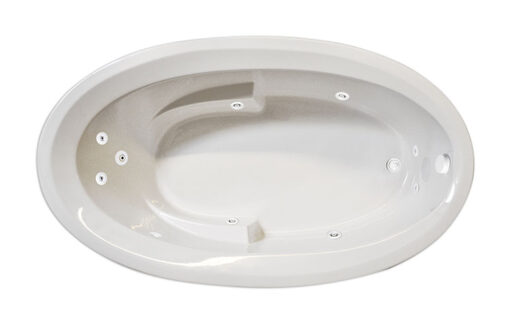 Eclipse 60" x 42" Silver Series Hydro Massage Bath