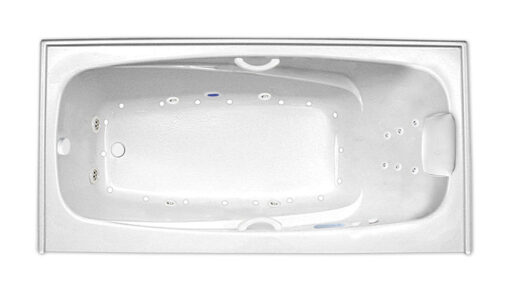 Escape 72" x 36" Left Hand Gold Series Hydro and Air Massage Bath