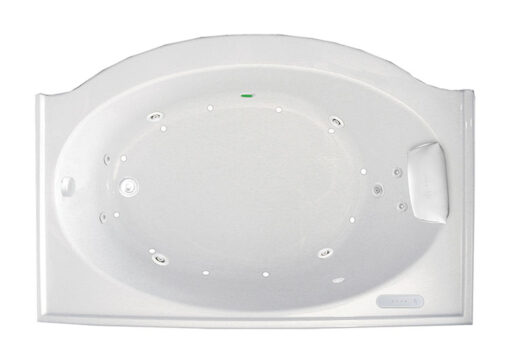 Escape 60" x 31" Left Hand Silver Series Hydro and Air Massage Bath