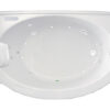 Escape 60" x 31" Right Hand Silver Series Hydro and Air Massage Bath