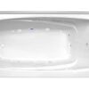 Escape 66" x 34" Left Hand Silver Series Hydro and Air Massage Bath