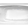 Escape 66" x 34" Right Hand Silver Series Hydro and Air Massage Bath