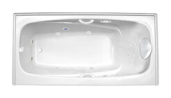 Escape 60" x 34" Left Hand Platinum Series Hydro Massage Bath