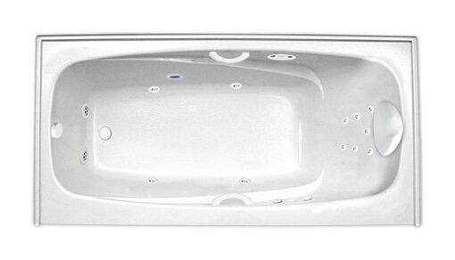 Escape 72" x 36" Left Hand Platinum Series Hydro Massage Bath