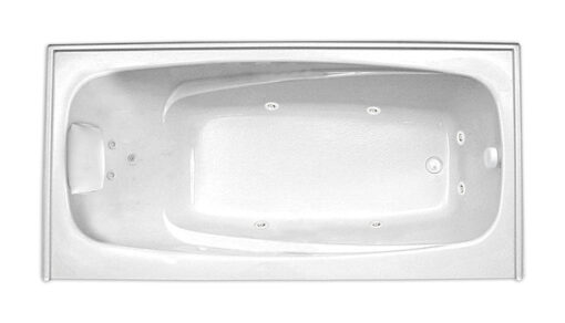 Escape 66" x 34" Right Hand Silver Series Hydro Massage Bath