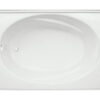 Escape 60" x 42" Left Hand Soaker Tub Only