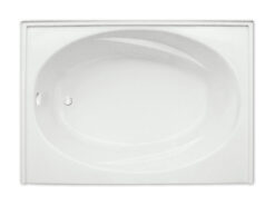 Escape 60" x 42" Left Hand Soaker Tub Only