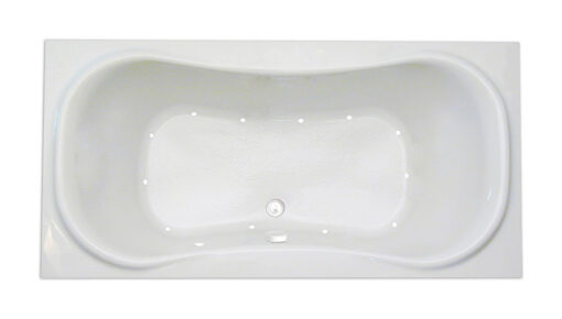 Heavenly 72" x 36" Silver Series Air Massage Bath