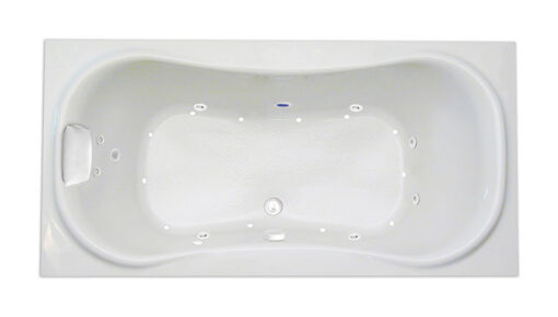 Heavenly 72" x 36" Silver Series Hydro and Air Massage Bath