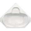 Retreat 60" x 60" Silver Series Air Massage Bath