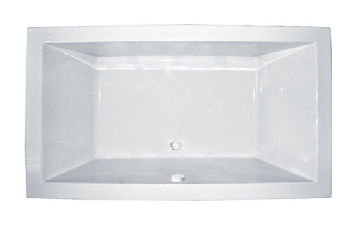 Zen 66" x 32" Side Drain Soaker Tub Only