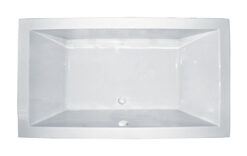 Zen 72" x 32" Side Drain Soaker Tub Only
