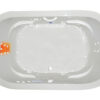 Zen Oval 66" x 42" Side Drain Platinum Series Hydro and Air Massage Bath